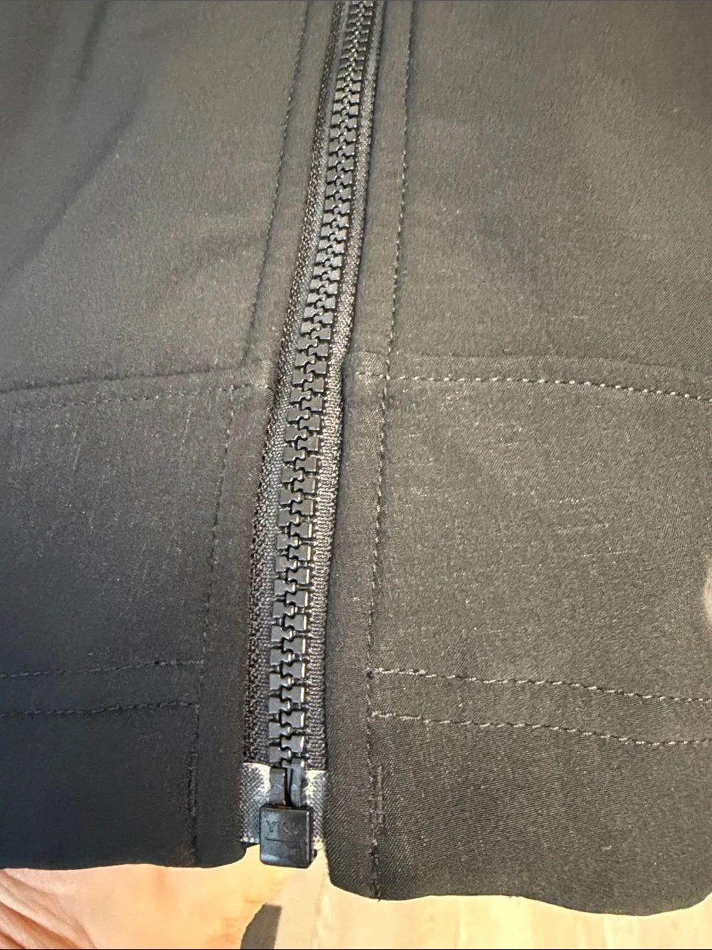 Patagonia Men's Two-Tone Black and Gray Softshell Jacket